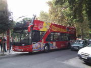 Touristenbus in Palma de Malorca
